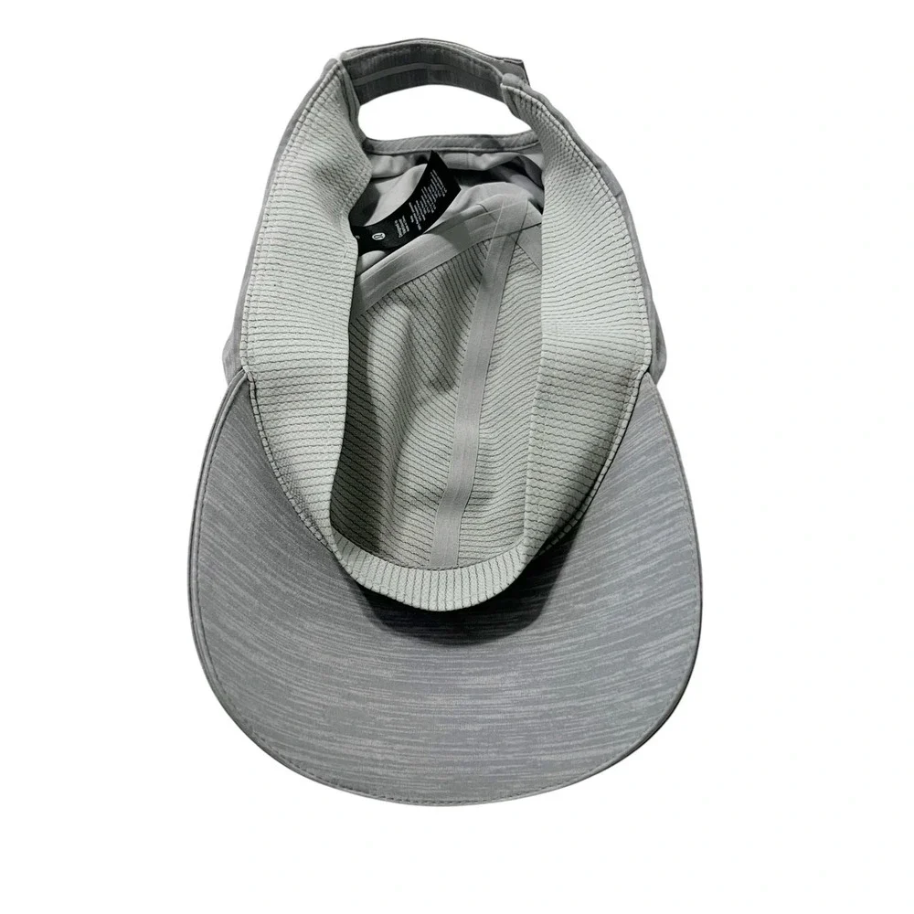 Lululemon Heathered Gray Hat License to Train Soft Surround Stretch Cap Size OS